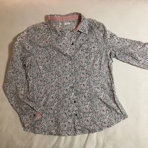 Old Navy floral shirt